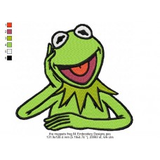the muppets frog 04 Embroidery Designs